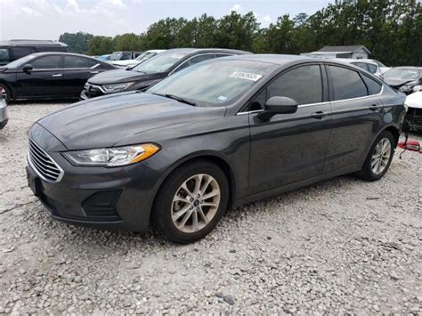 2020 Ford Fusion Se For Sale Tx Houston Fri Jul 14 2023 Used And Repairable Salvage Cars