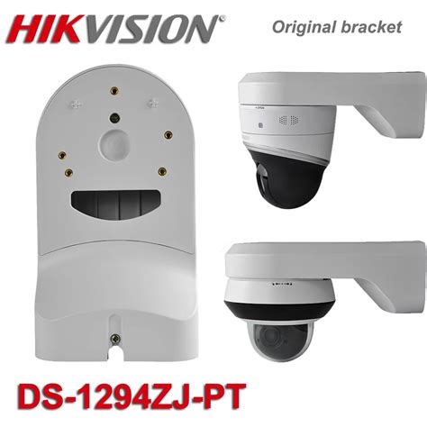 Original Hikvision Wall Mount Bracket Ds Zj Pt Bracket Junction Box