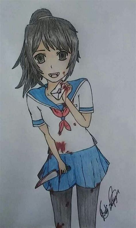 Yandere Simulator Sketches Yandere Simulator Yandere Sketches Images