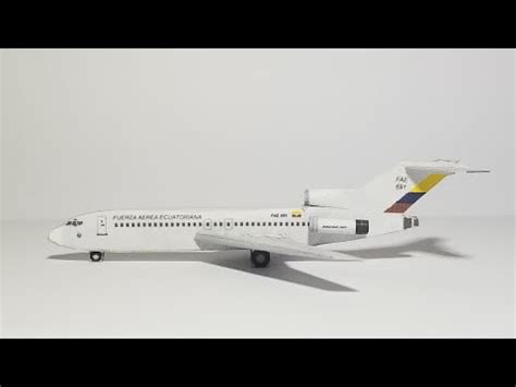 Airigami Planes Boeing 727 100 Assembly YouTube