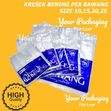 Jual Kresek Bening Pe Pex Kantong Plastik Pe Bening Pe Pex