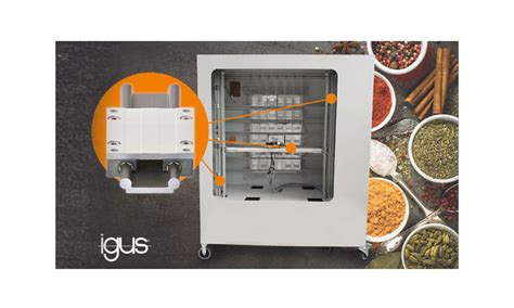 Igus Linear Guides For Spice Vending Machine | Bearing Review