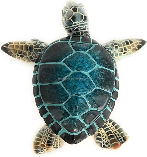 Wholesale Blue Sea Turtle Resin Figurine For Indoor Outdoor Decor Buy