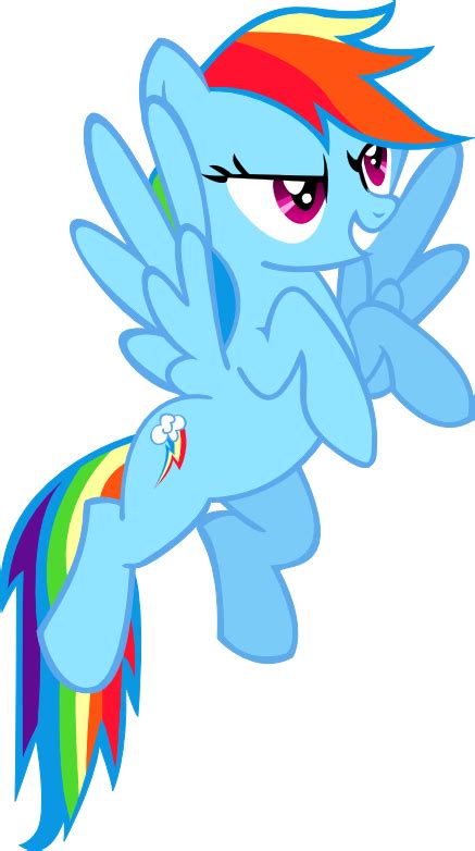 Rainbow Dash flying by tollywoga on DeviantArt