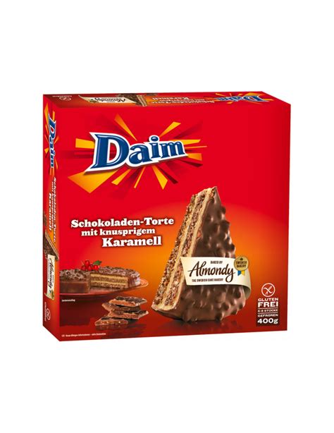 Almondy Original Schwedische Mandeltorte Mit Daim 400g