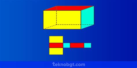 Pengertian Jaring Jaring Balok Rumus Dan Contoh Soal Dan Gambarnya