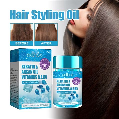 Cglfd Hair Serum Hair Serum For Frizzy And Damaged Hair Keratin Hair With Argan Jojoba