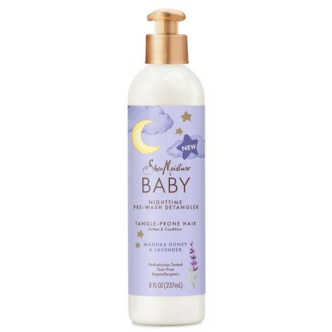 Sheamoisture Baby Nighttime Manuka Honey Lavender Pre Wash Detangler