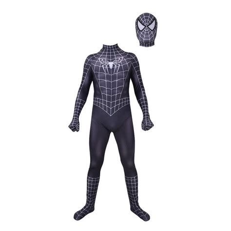 Men Black Raimi Cosplay Costume Venom Symbiote Raimi Suit Etsy