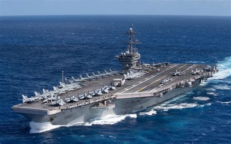 Us Nuclear Powered Aircraft Carrier Arrives In South Korea Mehr News