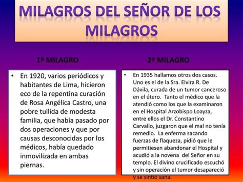 Señor de los milagros PPT