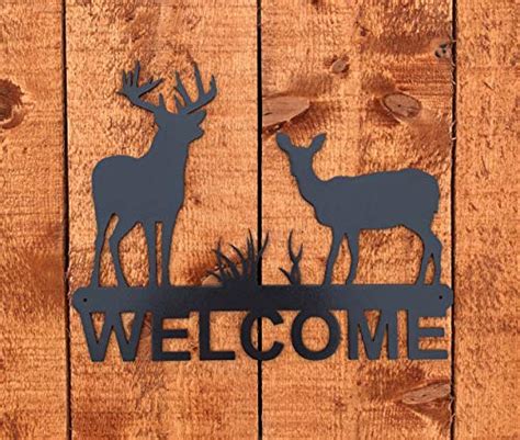 Eagle Eye Products LLC Deer Welcome Sign Deer Welcome Whitetail