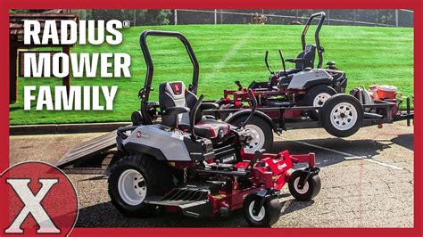 The Radius Zero Turn Mowers Exmark YouTube