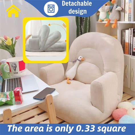 Free Shippingtatami Lazy Sofa Reclining Foldable Chair Floor