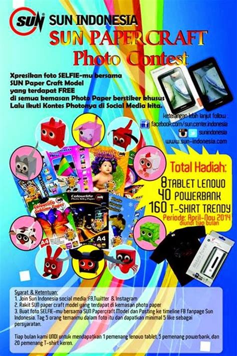 Kontes Foto Selfie Berhadiah Total 8 Tablet Lenovo INSURANCE