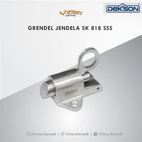 Jual SPRING KNIP GRENDEL JENDELA DEKSON SK 818 SSS SUS 304 Kab