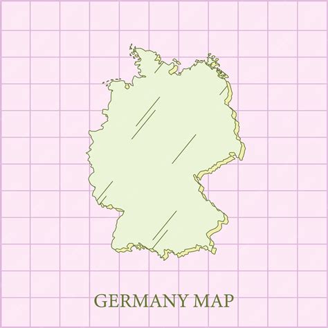 premium vector vector regions map  germany