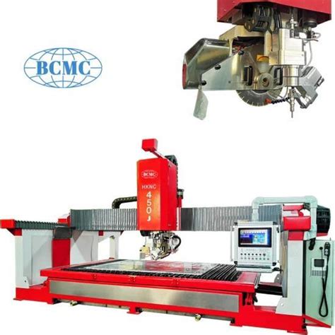 Bcmc Cnc Bridge Saw Waterjet Combination Stone Slab Processing Machine