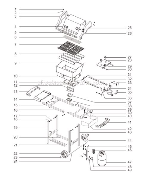 Weber Genesis Silver Parts Diagram