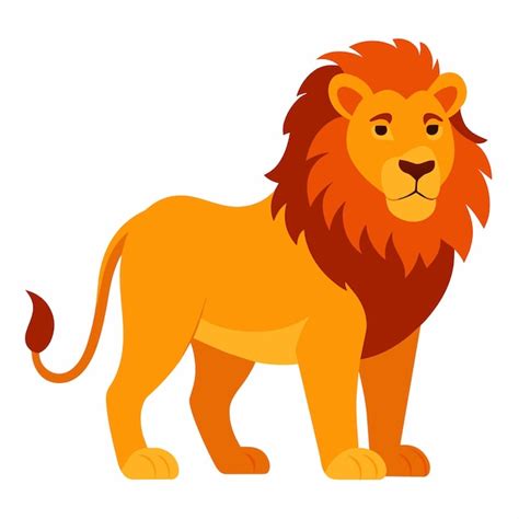 Premium Vector Lion Vector Art Illustration 15