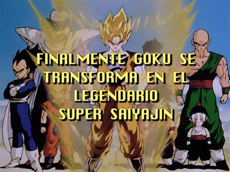 El día que Goku se transformó en Super Saiyajin por primera vez