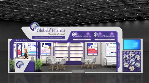 Globela Pharma Pvt Ltd CPHI INDIA EXPO 2022 Delhi Behance