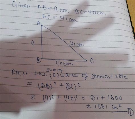 Construct A Triangle A B C In Which Bc Cm B And Ab Ac