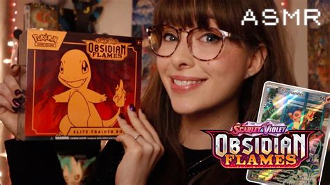 Asmr Charmander Elite Trainer Box Whispered Pokemon Unboxing