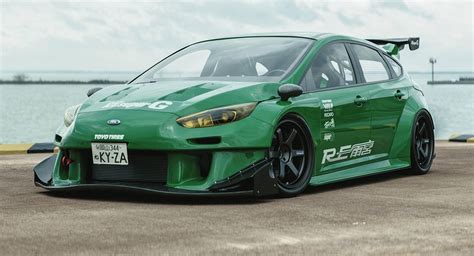 This Digital Only Rotary Swapped Ford Focus Rs Was Inspired 50 Off