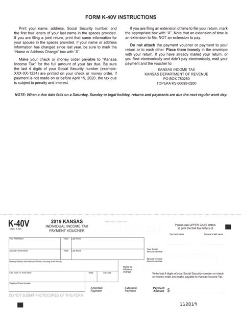 Fillable Online Ksrevenue Fillable Online Individual Income Tax