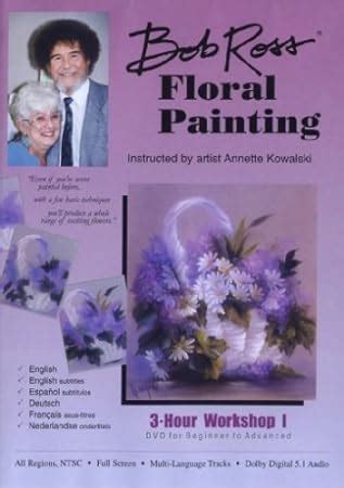 Amazon Bob Ross Floral Painting Technique Workshop DVD