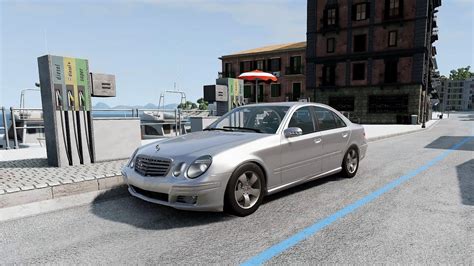 BeamNG Drive Mercedes Benz E320 W211 2002 Car Show Test Drive