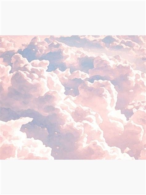 "Pink Clouds Painting" Poster for Sale by madelinebb | Redbubble