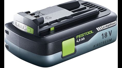 NEW HighPower Battery Pack Festool BP 18 Li 4 0 HPC ASI 205034 YouTube