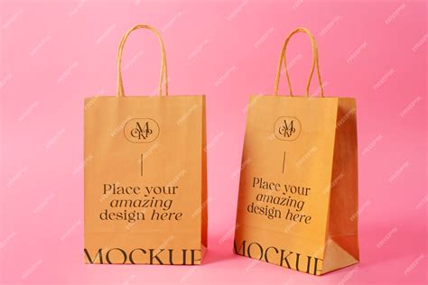 Premium Psd Paper Bag Mockup