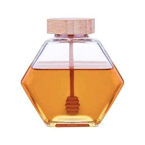 Hexagon Shaped Honey Bottle Bhive Beekeeping Supplies