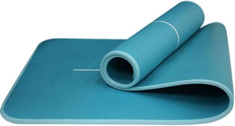 Yoga Mat Sport Pad 10MM Extra Thick 183cmX61cm NBR India Ubuy