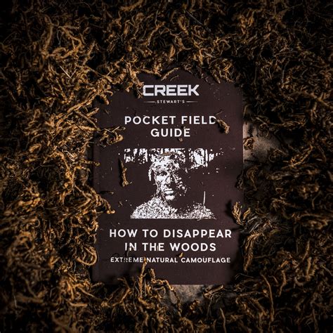 Pocket Field Guide How To Disappear In The Wilderness Creek Stewart