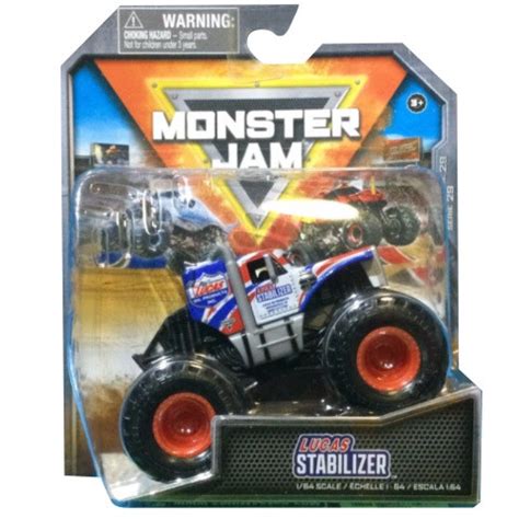 Monster Jam Lucas Stabilizer monster kisautó 1 64 Spin M