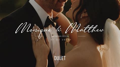 Duuet Wedding Monique Matthew Wedding Film Dromana Estate Youtube