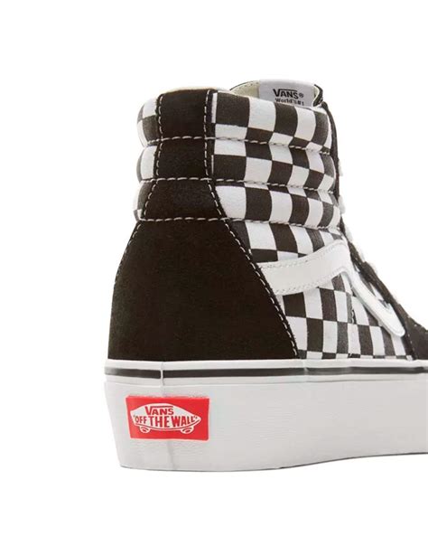 Zapatilla Mujer Vans Sk8 Hi Plataforma 2 0 Cuadros