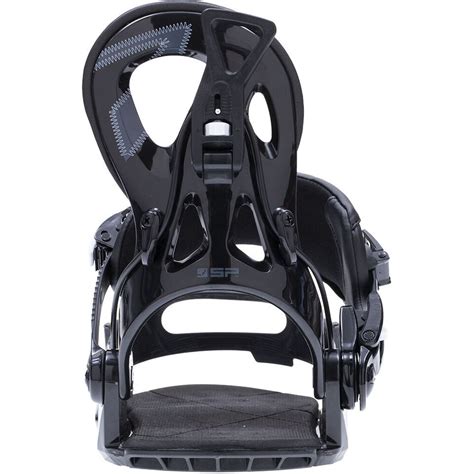 Sp™ Fastec Core Black Snowboard Binding Size L Ebay