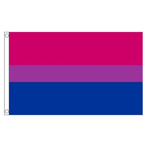 Bisexual (5ft by 3ft) Premium Pride Flag - THE PRIDE SHOP