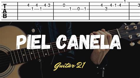 Piel Canela Guitar Tutorial TAB Cuco YouTube