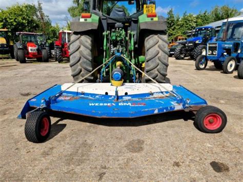 2002 Wessex Bm275 3 Rotor Grass Topper In Royston United Kingdom