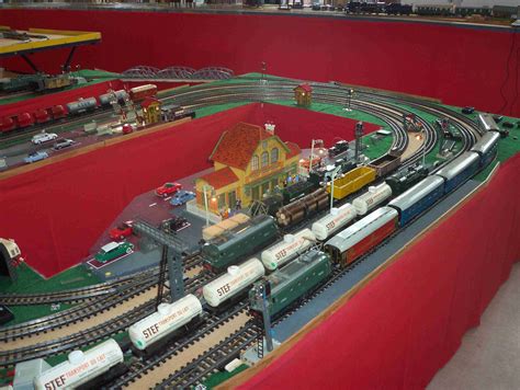 Exposition de réseaux de trains jouets anciens et de modélisme