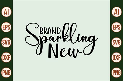 Brand Sparkling New SVG Graphic By Nirmal108roy Creative Fabrica