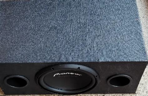 Pioneer W Bass Speaker With Cabinet Sanchez Sounds Entertainment