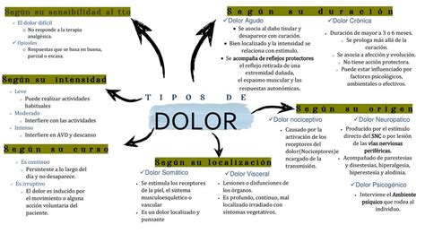 Tipos De Dolor Antuanet Cabrera Udocz