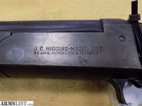 ARMSLIST - For Sale: JC Higgins .410 JC Higgins Model 101.1 single shot